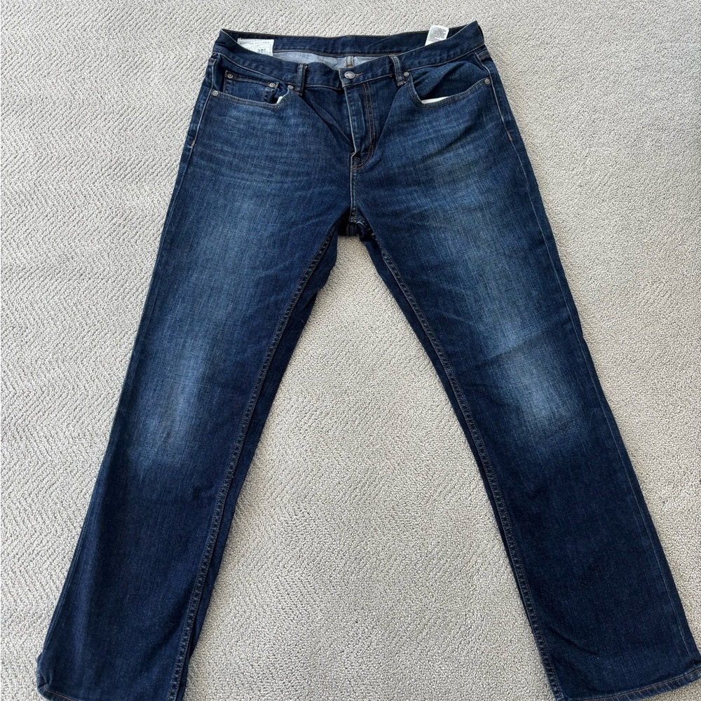 Banana Republic Dark Blue Straight Jeans